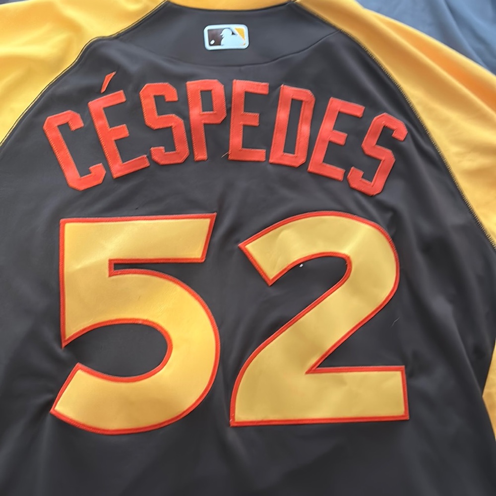 Authentic 2016 MLB All Star Game Cespedes Jersey